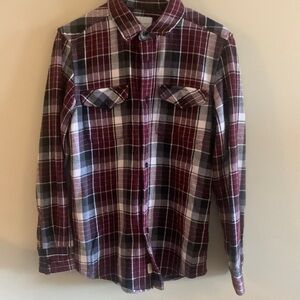 Flannel Red and Black Plaid